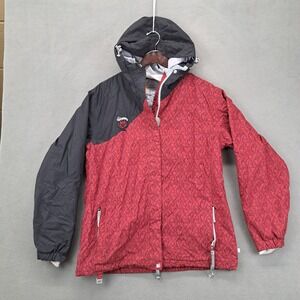 Ride Snowboards Cell Series Women Winter Jacket Ski Snowboard Red Black XL